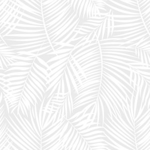 Tapeta szara w liście palmowe (na wymiar)