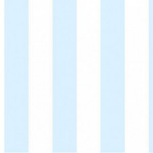 Tapeta w biało błękitne pasy