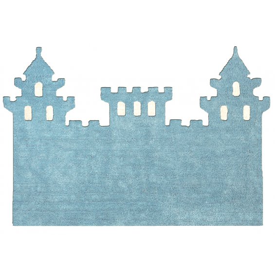dywan zamek błękitny
