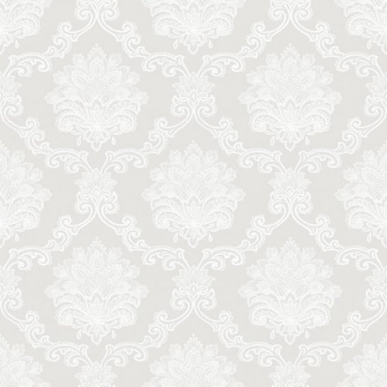 Tapeta w szerokie biało-szare pasy