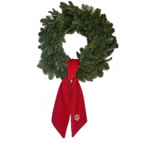 Dekoracyjna szarfa z perełkami 