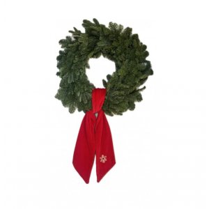 Dekoracyjna szarfa z perełkami 