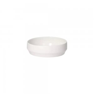 KOJIN - miseczka na płatki - porcelana - DIA 12,5 x H 3,5 cm - biała