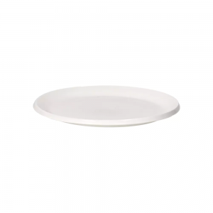 KOJIN - talerz śniadaniowy - porcelana - DIA 21,6 x H 1,9 cm - biały