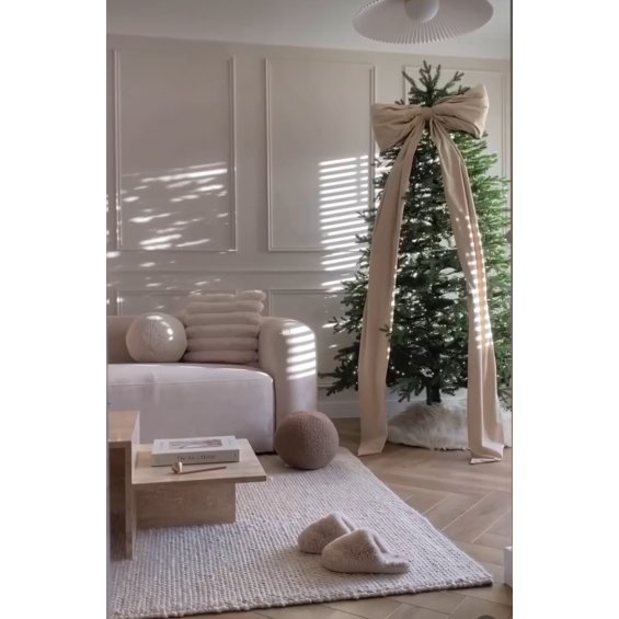 kokarda gigant beżowa 190/200 cm