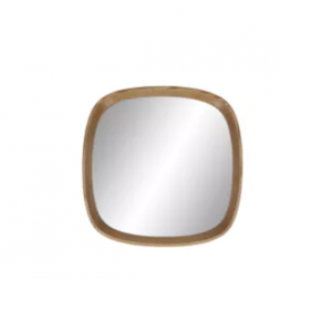 QUERCUS - lustro - dąb  /  szkło lustrzane - dł. 80 x szer. 4,5 x wys. 80 cm - naturalne