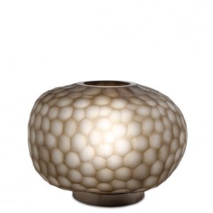 ERBSE 1 lampa dymiony beż niska