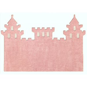 Dywan zamek różowy
