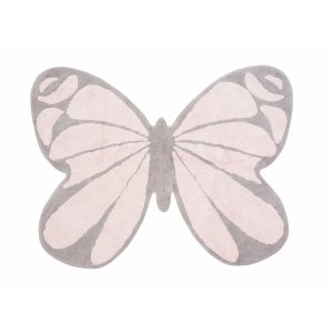 Dywan różowy motyl