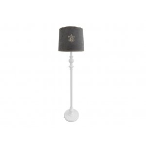 Lampa Anthracite Gloss z dekoracyjną nogą