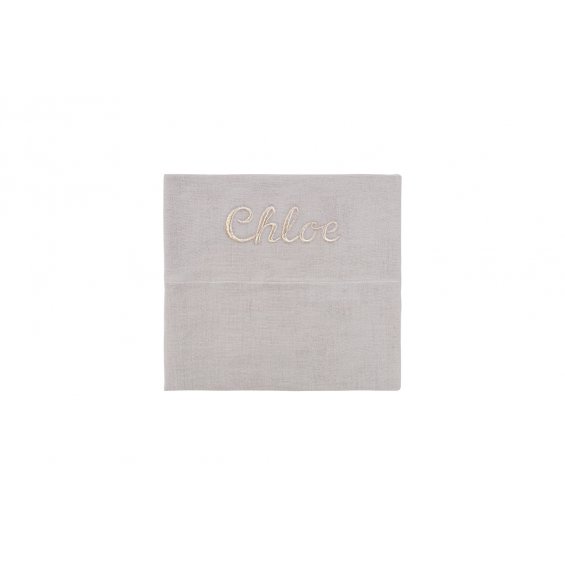 Personalizowany otulacz Pastel Chic beżowy